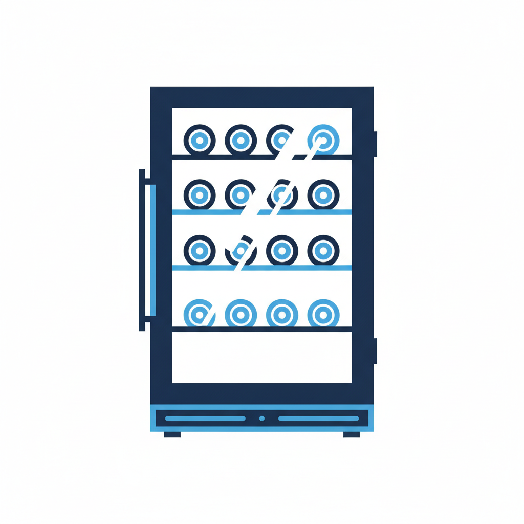 Wine cooler icon